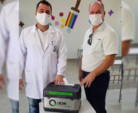Read more about the article Colégio Liceu Olímpia investe em sanitização com ozônio