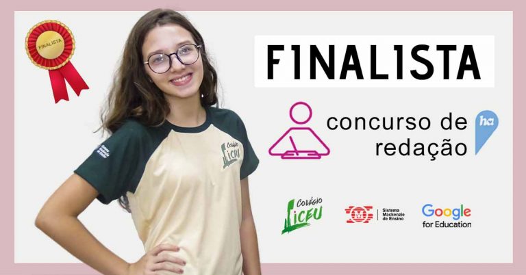 Read more about the article Aluna do 9º ano do Colégio Liceu é a única finalista da cidade de Barretos no Concurso de Redação do Hospital do Amor